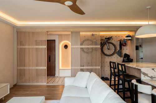 Minimalist Living Room at 261A Sengkang East Ave