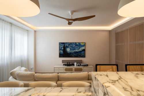 Minimalist Living Room at 261A Sengkang East Ave