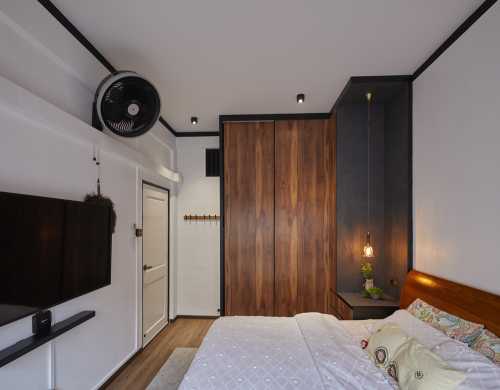 Asian Bedroom at Jalan Kayu