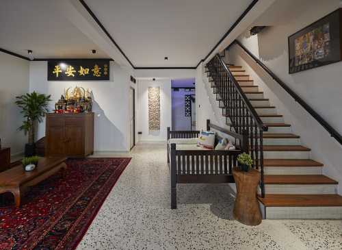 Asian Living Room at Jalan Kayu