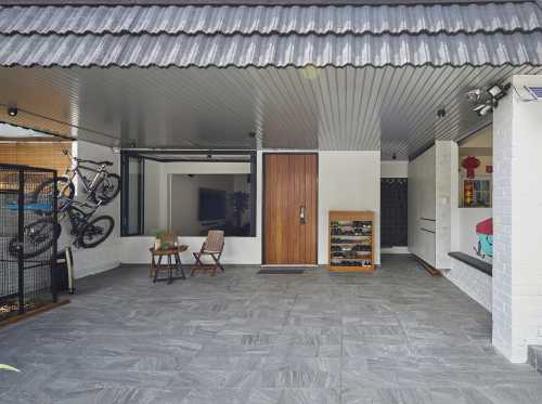Asian Porch at Jalan Kayu