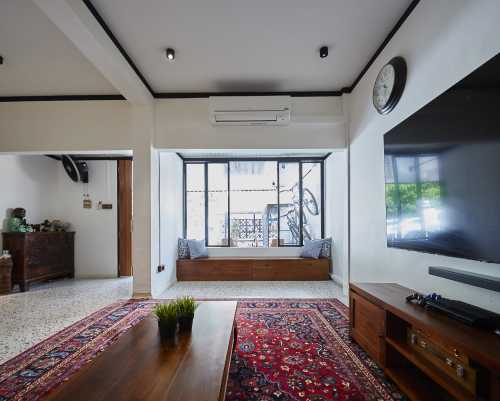 Asian Living Room at Jalan Kayu
