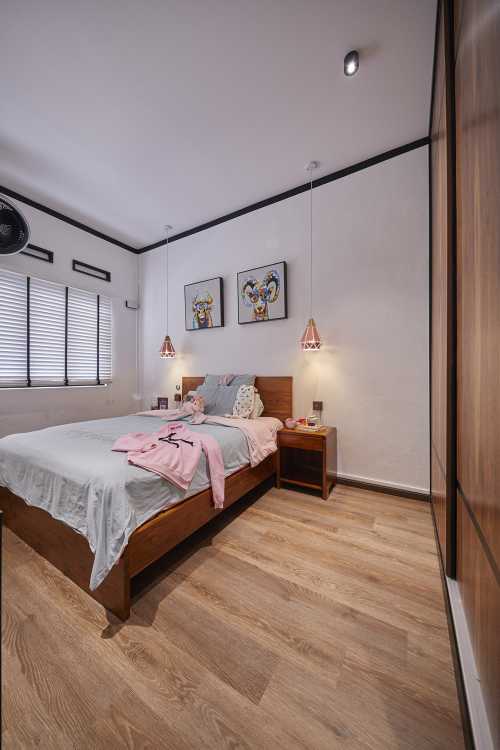 Asian Bedroom at Jalan Kayu
