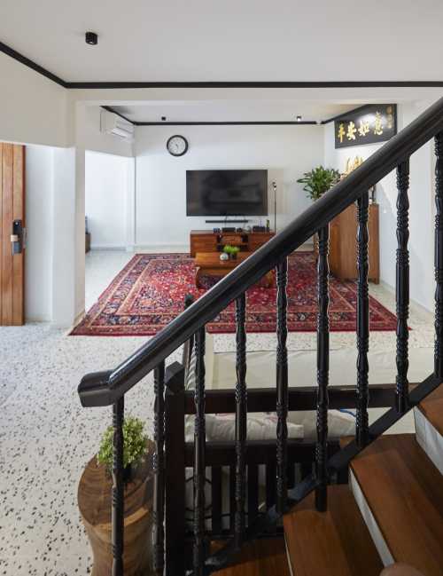 Asian Living Room at Jalan Kayu