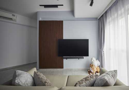 Modern Living Room at 28 Bayshore Road