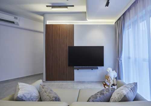 Modern Living Room at 28 Bayshore Road