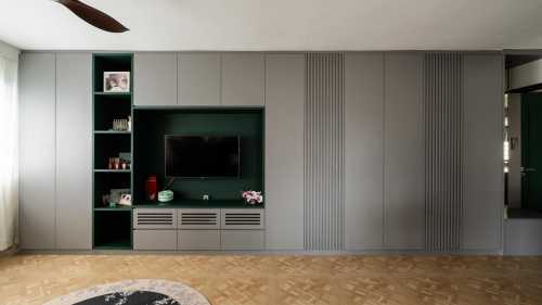 Contemporary Living Room at Jurong East Ville