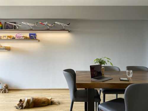 Scandinavian Dining Room at Resale HDB Bedok Reservoir Cres