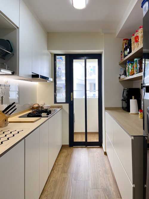 Scandinavian Kitchen at Resale HDB Bedok Reservoir Cres