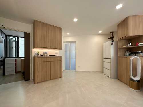 Scandinavian Kitchen at Highgate Condo