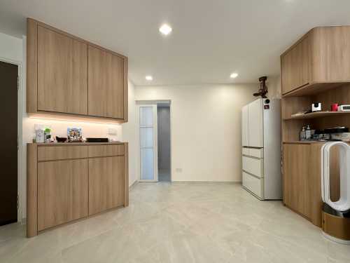 Scandinavian Kitchen at Highgate Condo
