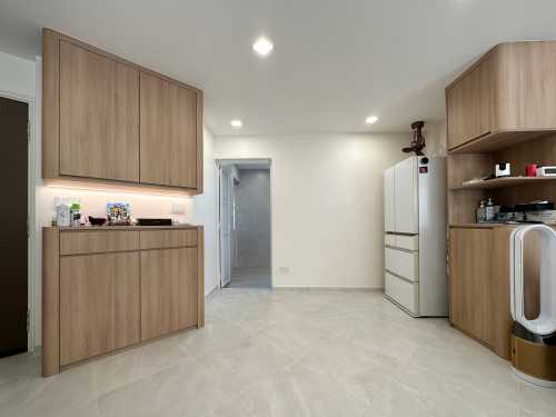 Scandinavian Kitchen at Highgate Condo