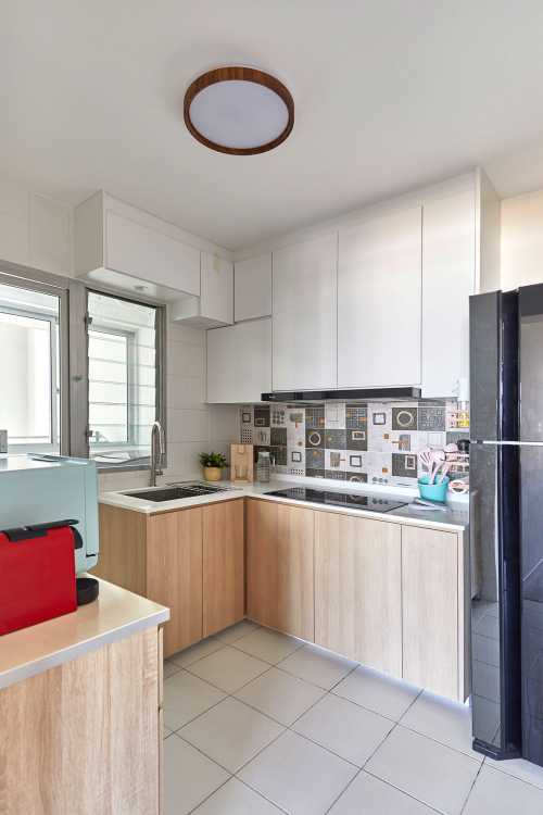 Scandinavian Kitchen at Resale HDB Upper Boon Keng Road