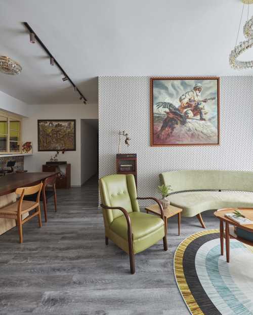 Scandinavian Living Room at Palmwoods Upper Changi Road