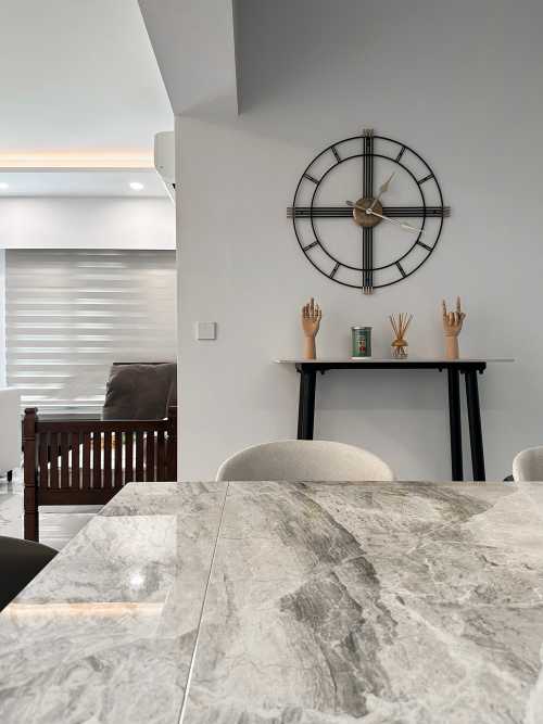 Scandinavian Living Room at Resale HDB Anchorvale Parkview