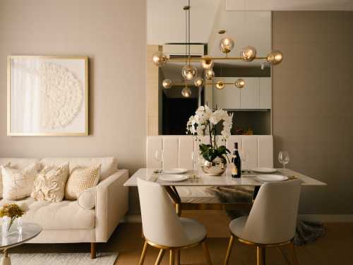 Modern Living Room at Neem Tree