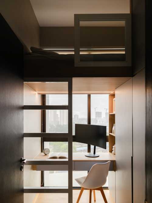 Modern Home Office at Neem Tree