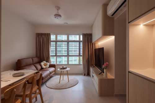 Scandinavian Living Room at Ubi Grove