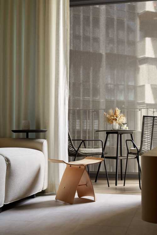 Scandinavian Living Room at The Garden Residences