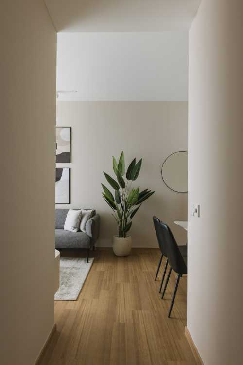Modern Hallway at Parc Komo