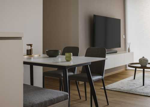 Modern Dining Room at Parc Komo