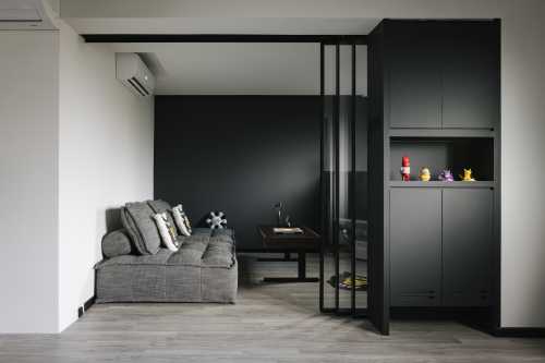 Modern Living Room at 25 Eunos Crescent