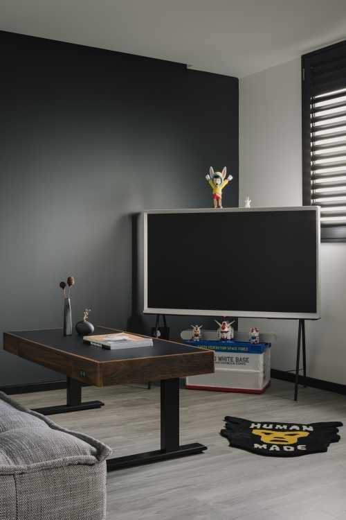 Modern Living Room at 25 Eunos Crescent