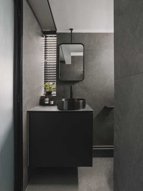 Modern Bathroom at 25 Eunos Crescent