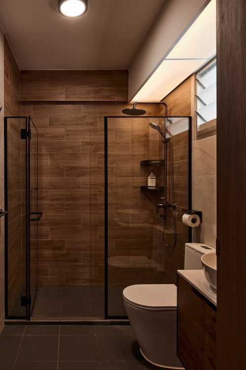 Scandinavian Bathroom at Tampines GreenCourt