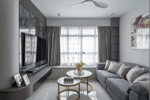 Contemporary Living Room at Ubi Grove
