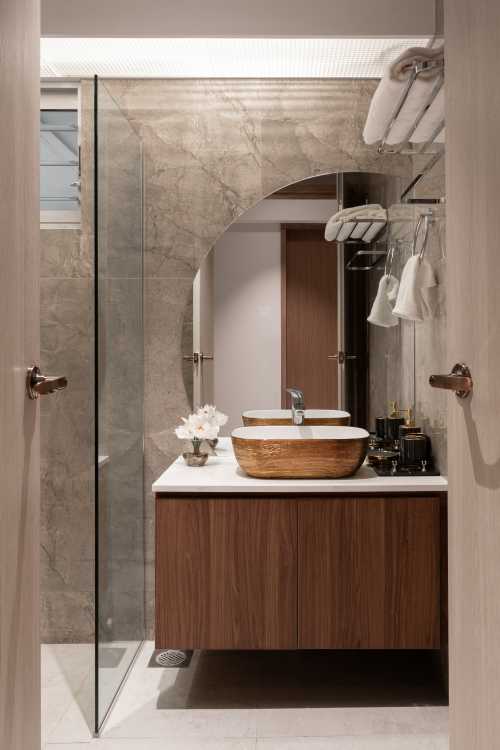 Contemporary Bathroom at Ubi Grove