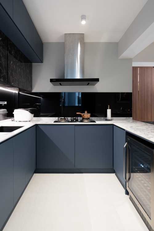 Contemporary Kitchen at Ubi Grove