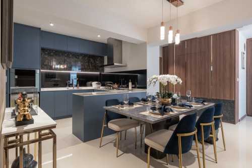 Contemporary Kitchen at Ubi Grove