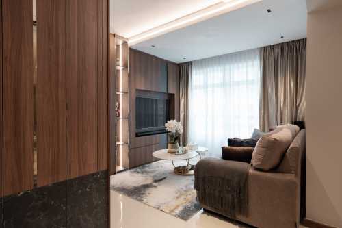 Contemporary Living Room at Ubi Grove