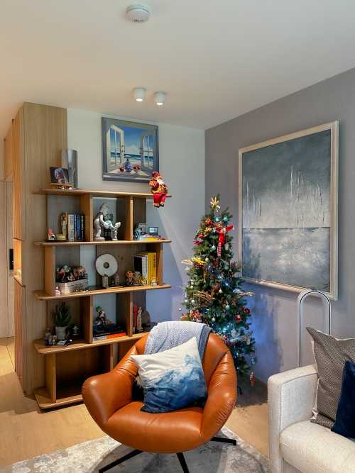 Modern Living Room at Bidadari Park Drive