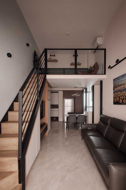 Scandinavian Living Room at Mayfair Gardens