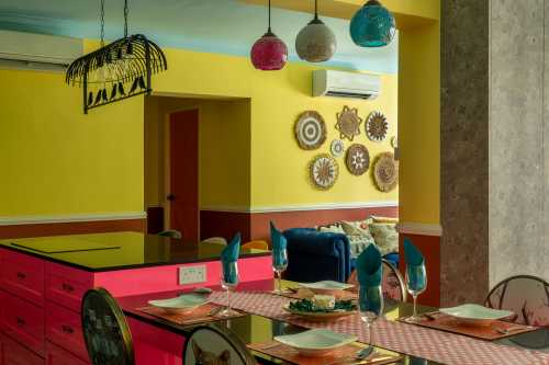 Eclectic Dining Room at Blk 704 Woodlands Drive 40