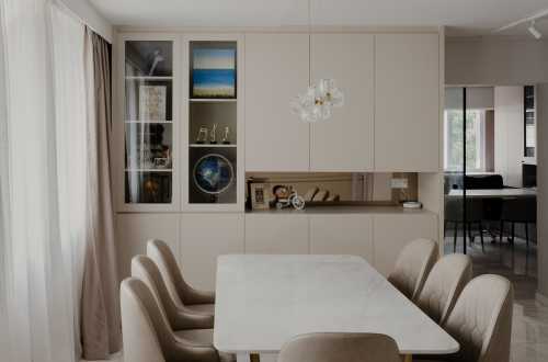 Contemporary Dining Room at Blk 929 Hougang Street 91