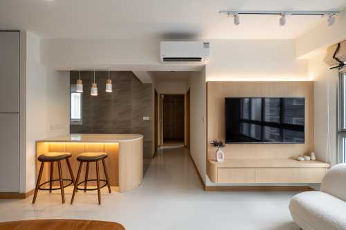 Scandinavian Living Room at Kallang Breeze