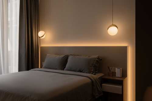Modern Bedroom at parc komo