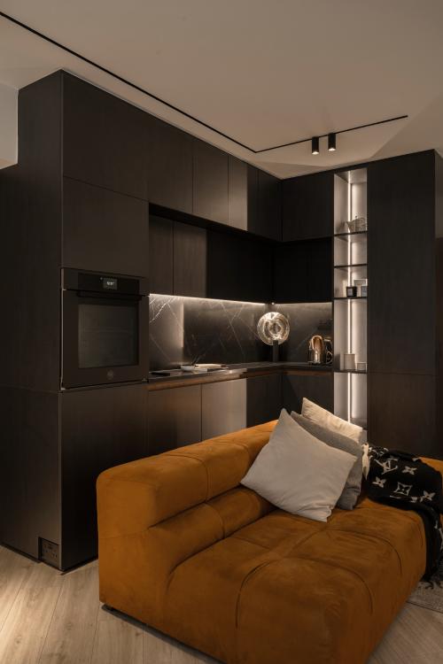 Contemporary Living Room at YiShun
