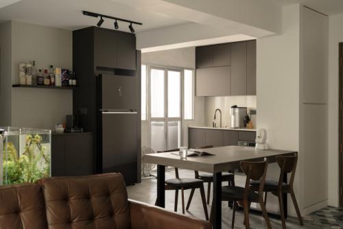 Industrial Dining Room at Ubi Grove