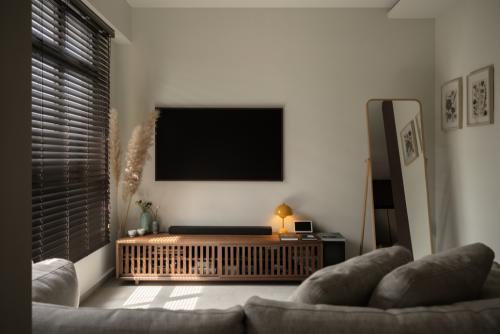 Scandinavian Living Room at 464 Clementi
