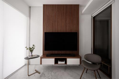 Minimalist Living Room at Nathan Suites