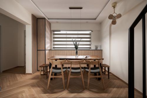 Scandinavian Dining Room at Bukit Batok West