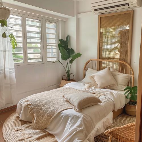Vintage Bedroom at Vintage house
