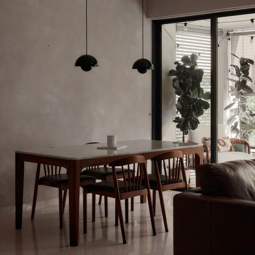 Contemporary Dining Room at 388 Uber