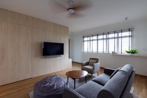 Asian Living Room at Jalan Membina