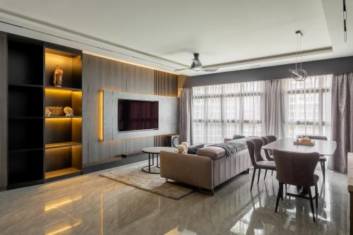 Modern Living Room at 175B sengkang east drive