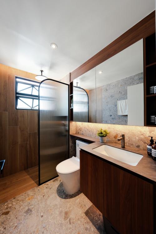 Contemporary Bathroom at 370H Anchorage